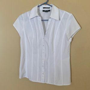 Stretch Short Sleeved Button Down